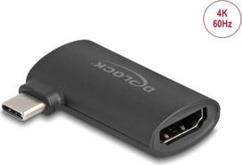 Delock USB Type-C Stecker zu HDMI Buchse (DP Alt Mode) Adapter 4K gewinkelt