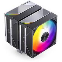 Jonsbo CA80 Dual-Tower CPU-Kühler ARGB schwarz, 260W TDP, 6 Heatpipes, 2x 120mm PWM