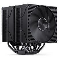 Jonsbo CA90 Dual-Tower CPU-Kühler ARGB schwarz, 6 Heatpipes, 270W TDP, 130/120mm PWM Lüfter