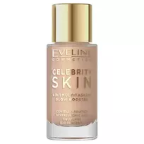 EVELINE_Celebrity Skin 4in1 Multitasking Glow Booster – veidą šviesinantis gruntas 01N 30 ml