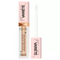 EVELINE_Variete Cooling Kisses vėsinantis ir lūpas didinantis blizgis 01 Ice Mint 6,8 ml