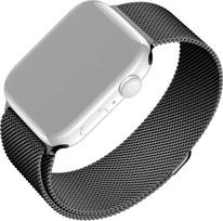 Fixed | Mesh Strap for Apple Watch 42/44/45/46/49mm | 42 mm, 44 mm, 45 mm, 46 mm, 49 mm | Black