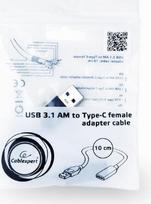 Gembird USB 3.1 adapter AM to type C female adapter 1