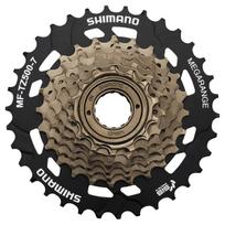 Galinis žvaigždžių blokas Shimano Tourney TZ MF-TZ500 MegaRange 7-speed 14-34T (užsukamas)
