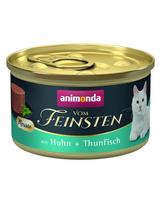 ANIMONDA Vom Feinsten Mousse su vištiena ir tunu 85g maistas katėms