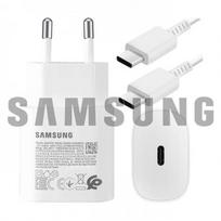 Įkroviklis Samsung EP-TA800W baltas 25W (su pakuote) + Type-C laidas