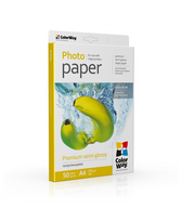 ColorWay Photo Paper, 50 sheets | 255 g/m² | A4 | Premium Semi-Glossy