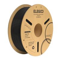 ELEGOO PLA+ Filamentas (juodas)