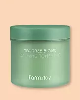 Farmstay Tea Tree Biome Calming Toner Pad - 140 ml