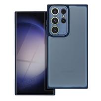 VARIETE dėklas telefonui SAMSUNG S23 Ultra tamsiai mėlyna