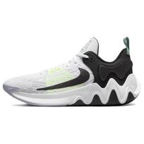 Nike Giannis Immortality 2 balti juodi unisex sportbačiai, vos Volt pilki-rūko DM0825-101 47.5