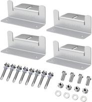 4 /8 Units Solar Panel Mounting Bracket Kits PV Panel Roof Solar Panel Aluminum Mounting Z Type Bracket For Car Boat RV Yacht