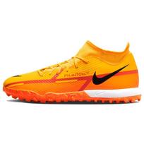 Nike Phantom GT2 Academy DF TF Futbolo Bateliai Vyriški sportbačiai Oranžiniai Juodi DC0802-808 44.5
