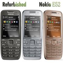 Atnaujintas originalus Nokia E52 mobilusis telefonas No charger auksas