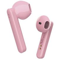 Trust ausinės 23782 Bluetooth 5.0, 10 m belaidis nuotolis, 4 h veikimo laikas, rožinė, lietimui jautrus valdymas