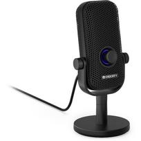 Endorfy mikrofonas EY1B013, dažnis 30 - 18000 Hz, bitų greitis 24 bit, USB Type-C, juodas, stalo tvirtinimas, 2 m laidas