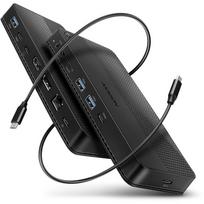 Axagon dokas HMC-U4, USB4 40Gbps, 3x USB-A, 2x USB-C, HDMI 8K/30Hz, DP, RJ-45, SD/mSD, audio, PD 100W