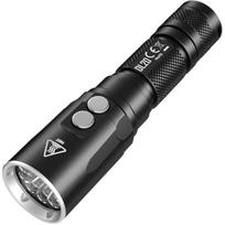 Nitecore Rankinis žibintas DL30, 1000 lm, 12400 cd, 18650/CR123 baterija, 9 h baterijos veikimo laikas, 34 mm galvos skersmuo