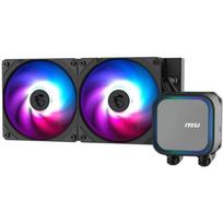 Msi CPU Aušintuvas MAG CORELIQUID A13 240, 120mm, 2 ventiliatoriai, 3800RPM, EPDM, juodas, RGB