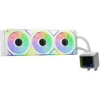 Adata CPU Aušintuvas LEVANTE II 360-WHCWW, 3 ventiliatoriai, 2000 RPM, 58 cfm, 29.33 dB, LGA 1851, LGA 1700, AM5, AM4