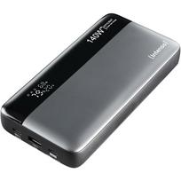 Intenso Power Bank HE25000 25000 mAh, 140 W, 1 x USB Type-A, 2 x USB Type-C, greitas įkrovimas, ekranas