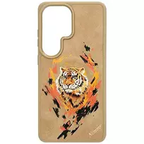 Nimmy Tiger phone case with MagSafe support for Samsung Galaxy S26 Ultra (S948) brown