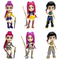 KPop Demonų Medžiotojai 6 figūrėlių rinkinys, 10-10,5 cm, PVC, Daugiaspalvis, Gimtadienio dovana