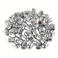 100Pcs Airtight Seal Stem Cover Tire Accessory Car Wheel Tire Valves Stem Caps Dustproof Caps Car Tyre Air Pressure Caps 1