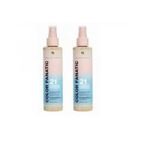 2x Color Fanatic Multi-Tasking Leave-In Hair Spray for Color-Treated Hair, Leave-In Heat Protectant Treatment, Sulfate-Free & Vegan, 200ML