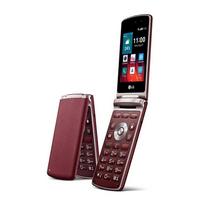 Atnaujintas LG Originalus LG Wine Smart LG H410 1GB RAM 4GB ROM Mobilusis Telefonas su 1 SIM No charger raudona