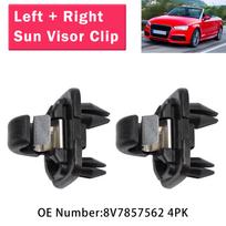 2x Sun Visor Clip 8V7857562 4PK For   A3 A5 Cabriolet TT Roadster 2017-2019