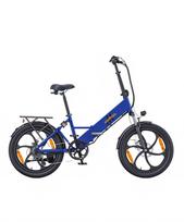 Hillmiles Mile2 Elektrinis dviratis 250W variklis 36V 13Ah baterija 20*3  padangos Shimano 7 pavarų 55-60km didžiausias nuotolis Sulankstomas elektrinis dviratis pilka