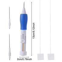 DIY Magic Embroidery Pen Set Punch Needle Kit Stitching Tool Set Apparel Sewing Weaving Patch Knitting Tool Sewing Accessories