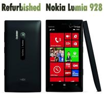 Atnaujintas Nokia Lumia 928 4,5'' Dvigubos šerdies 1,5 GHz 32GB 8,7 MP NFC 3G Mobilusis telefonas su 1 SIM kortele No charger juoda