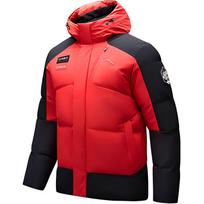 Anta Craftsmanship Series Water-Resistant Windproof Warm Down Jacket Men Jacket Classic-Red Basic-Black 152447926N-4 3XL red