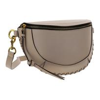 Isabel Marant pintas krepšys su užtrauktuku Odinė rankinė per petį Unisex krepšiai Chaki BJ0002-22P022M-BEIGE Basic Set (Bag+Dust Bag)