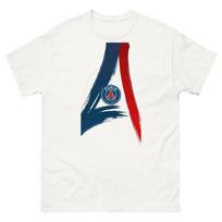 Marškinėliai PSG Paris | Logotipas Eifelio bokštas Paris Saint-Germain | Gerbėjai Paris M