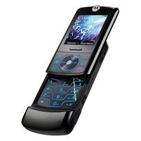 Atnaujintas originalus Motorola ROKR Z6 slankiojamasis mobilusis telefonas su 1 SIM kortele, 720 mAh baterija simple set juoda