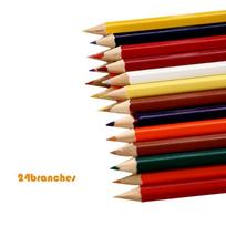 24/36/48/72 spalvoti akvareliniai pieštukai, vandenyje tirpūs spalvoti pieštukai meno studentams, eskizų spalvinimui 24 colors įvairiaspalvis