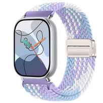 2025 m. XIAOMI magnetinė kilpa Xiaomi Redmi Watch 4 5 dirželiui, reguliuojama pintinė sportinė nailoninė pakaitinė apyrankė Miband 8 pro/9 pro apyrankei For Redmi watch 4