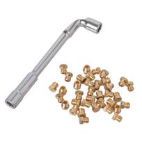 Natural Gas Orifice Nozzle Conversion Kit Gas Stove Brass Nozzle With Sleeve Gas Stove Accessories Easy to Install 1