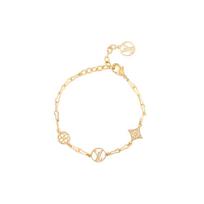 Louis Vuitton Classic Logo Metal Bracelet Women bracelets Gold M69584 Default Packaging