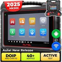 Diagnostinis įrankis lagaminas - AUTEL - MK900 (MX808S/MK808BT PRO) - 40+ specialių funkcijų - CAN‑FD/DoIP - Android 11, 64GB