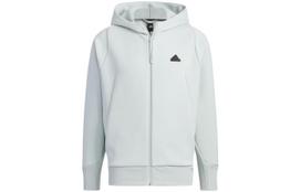 adidas SS24 Z.N.E. Su gobtuvu striukė su vienspalviu logotipu IQ1378 M