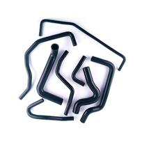 Silikoninė radiatoriaus aušinimo skysčio žarna FIAT COUPE 2.0 20V GT Turbo 1996 - 2000 1996 1997 1998 1999 juoda