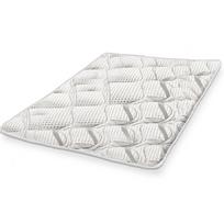 The White Stone Breathable Mattress Topper 5 cm height | Ergonomic Mattress Corrector | Soft wadding filling 80 x 190 cm balta