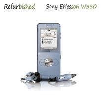 Atnaujintas Sony Ericsson Originalus Sony Ericsson W350 W350C 2G 1.3MP Kamera FM Mobilusis Telefonas Su 1 SIM No charger mėlyna