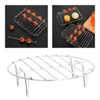 Oro gruzdintuvų priedai BBQ stovas, skirtas daugiafunkcinei orkaitės aušinimo lentynai Steam Rack