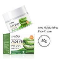 SADOER Aloe Vera drėkinamasis kremas, skirtas drėkinti ir atnaujinti odą aloe