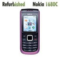 Atnaujintas originalus Nokia 1680 classic mobilusis telefonas su 1 SIM kortele No charger juoda